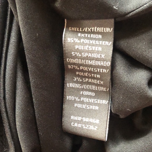 Vera Wang Black Iridescent Green Sequined V-Neck Shift Dress 6 - Picture 12 of 14